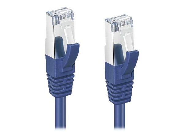 MicroConnect - Koblingskabel - RJ-45 (hann) til RJ-45 (hann) - 25 cm - 6 mm - S/FTP - CAT 6a - halogenfri, innendørs, formstøpt, rund, uten hindrin...