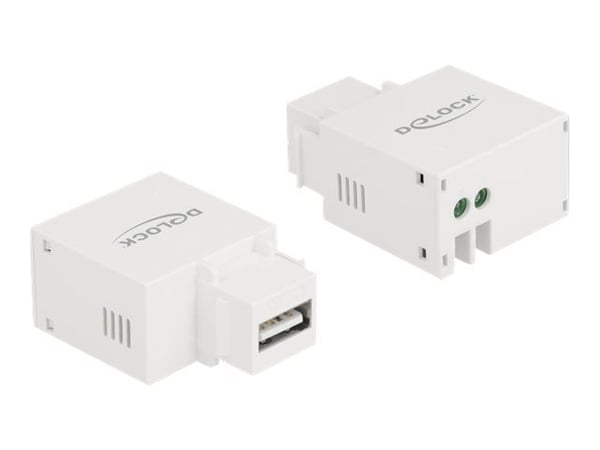 Delock - Strömadapter - 10.5 Watt - 2.1 A (USB) - vit