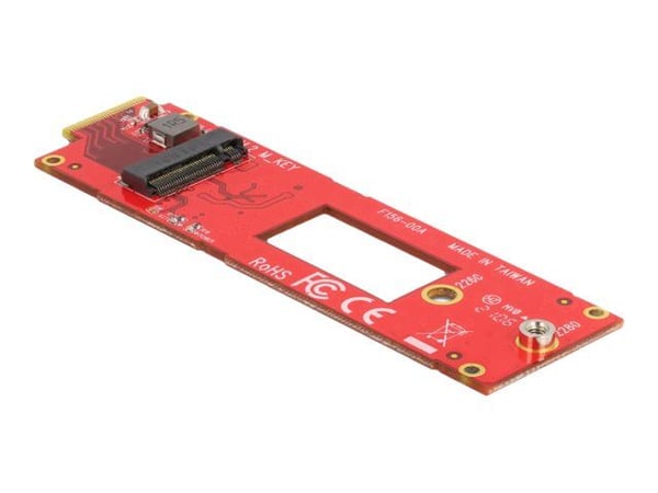 Delock - Lagringskontroller - M.2 - 1 kanal - M.2 NVMe-kort - EDSFF E1.S