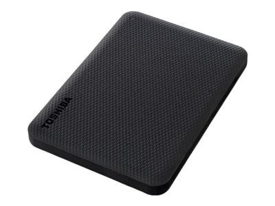 Toshiba Canvio Advance - Hårddisk - 1 TB - extern (portabel) - 2.5" - USB 3.2 Gen 1 - svart