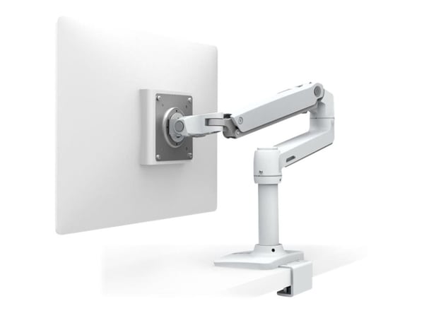 Ergotron LX - Monteringssett (leddarm, stang, undermonterings c-klemme) - Konstant kraftteknologi - for LCD-skjerm - aluminium, stål - hvit - skjer...