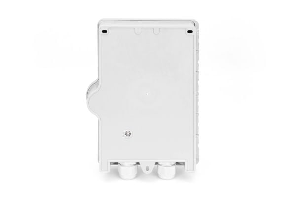 Outdoor FTTH Box. IP65 for 2x SC/SX adapters or 2x