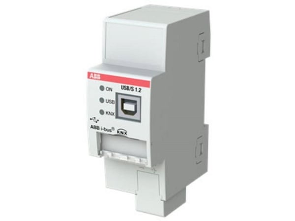 ABB USB/S1.2, Seriell, USB 2.0, Grå, 21 - 30 V, -5 - 45 °C, -25 - 55 °C, 36 mm