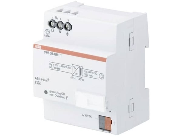 ABB SV/S 30.320.1.1, 85 - 265 V, 50/60 Hz, 30 V, AC-til-DC, 0,32 A, IP20