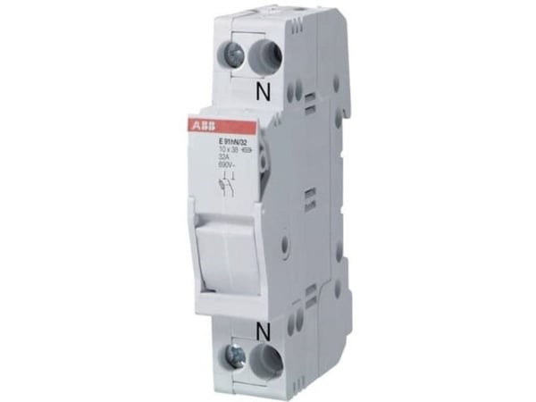 ABB E 91HN/32, 2P, Valkoinen, IP20, Seinä, 50 / 60 Hz, 32 A
