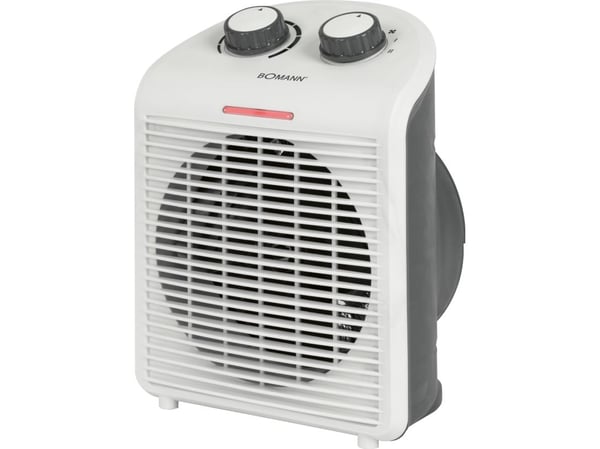 Bomann HL 6040 CB - Varmevifte - frittstående - 2000 W - hvit
