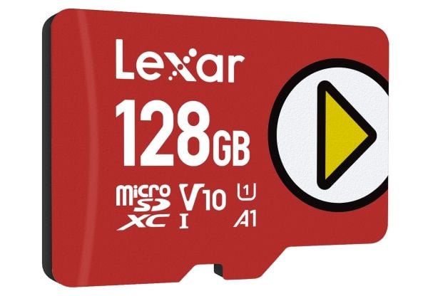Lexar PLAY MicroSDXC 128 GB klasse 10 UHS-I/U1 A1 V10-kort (LMSPLAY128G-BNNNG)