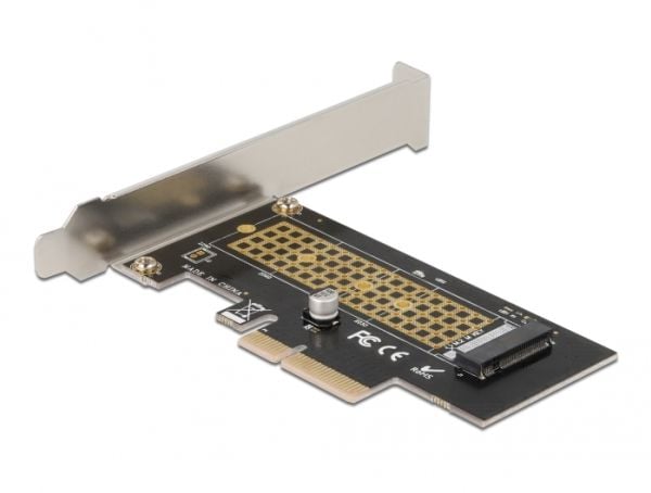 Delock - Lagringskontroll - M.2 - 1 kanal - M.2 NVMe-kort - PCIe 4.0 x4