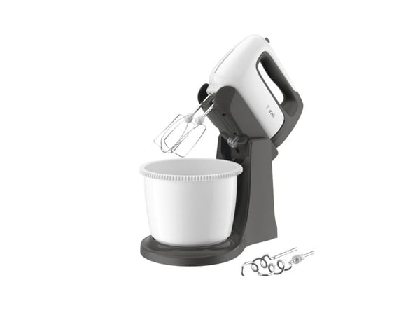 Tefal Prep''Mix+ HT4641, Elektrisk visp, Grå, Hvit, Elte, Miksing, 2,5 l, Metall, 500 W
