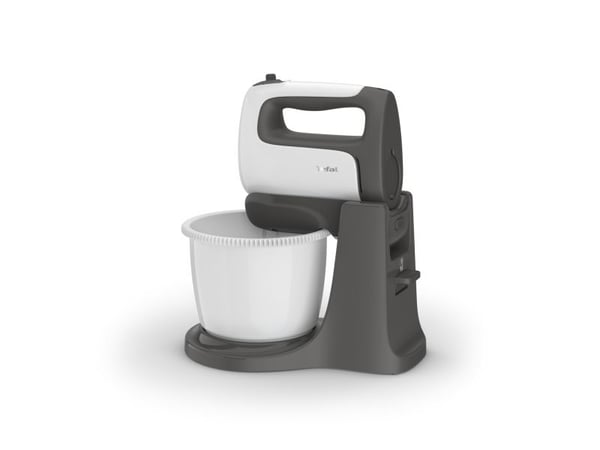 Tefal Prep''Mix+ HT4641, Elektrisk visp, Grå, Hvit, Elte, Miksing, 2,5 l, Metall, 500 W
