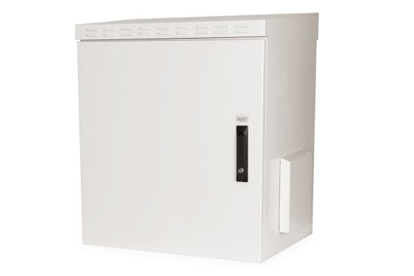 Digitus DN-19 12U-I-OD - Skap - veggmonterbar - grå, RAL 7035, pulverbelegg - 12U - 19"