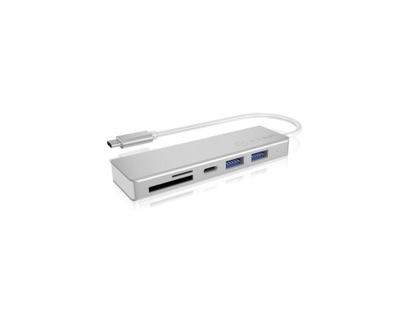 ICY BOX IB-HUB1425-C3 - Hub - 4 x SuperSpeed USB 3.0 - stasjonær