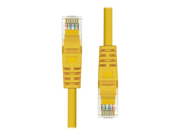ProXtend - Koblingskabel - RJ-45 (hann) til RJ-45 (hann) - 20 m - UTP - CAT 5e - formstøpt, uten hindringer - gul