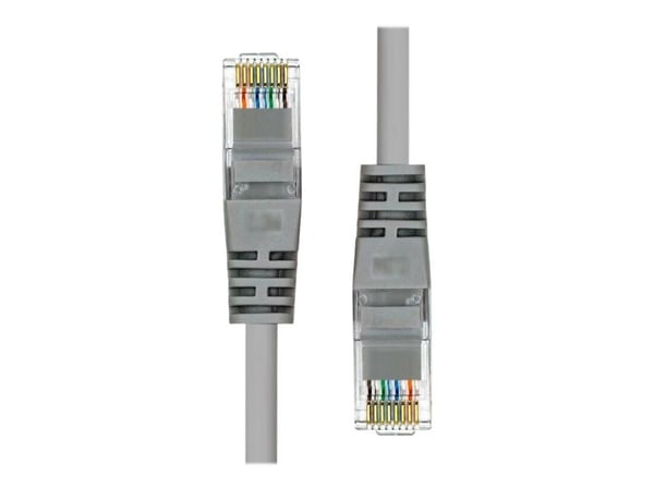 ProXtend - Koblingskabel - RJ-45 (hann) til RJ-45 (hann) - 1.5 m - UTP - CAT 5e - formstøpt, uten hindringer - grå