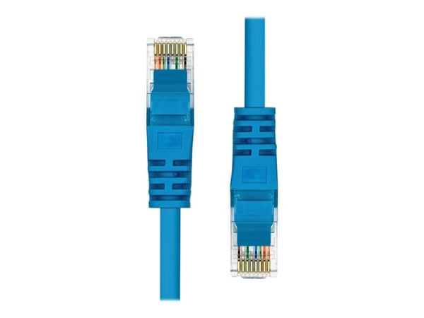 ProXtend - Koblingskabel - RJ-45 (hann) til RJ-45 (hann) - 20 m - UTP - CAT 5e - formstøpt, uten hindringer - blå