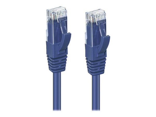 MicroConnect - Koblingskabel - RJ-45 (hann) til RJ-45 (hann) - 25 cm - 5 mm - UTP - CAT 6a - med støvel, halogenfri, innendørs, formstøpt, rund, ut...