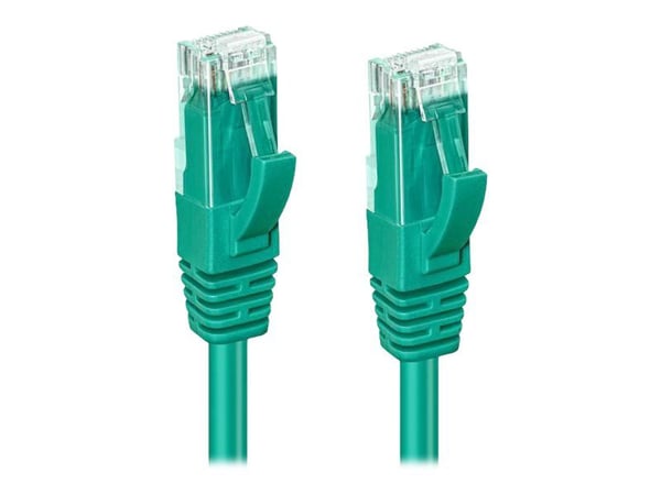 MicroConnect - Koblingskabel - RJ-45 (hann) til RJ-45 (hann) - 1 m - 5 mm - UTP - CAT 6a - halogenfri, innendørs, formstøpt, rund, uten hindringer ...