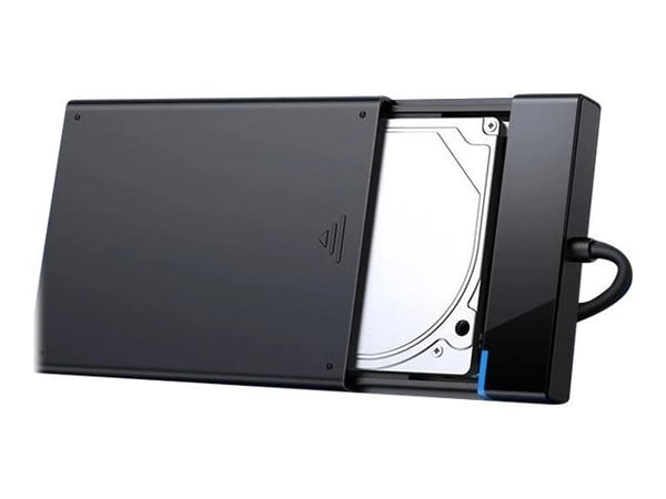 Ugreen US221 - Lagringspakning - 2,5" - SATA 6Gb/s - USB 3.0 - sort