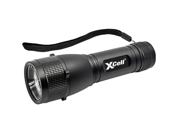 XCell 146362 LED (RGB) Lommelygte Håndstrop, Med hylster , med stroposkopfunktion Batteridrevet 500 lm 7 h 179 g