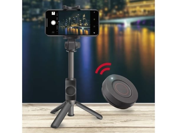 SBS TESELFIEBTALTRIPODK, 3 jalkoja, Musta, 50 cm