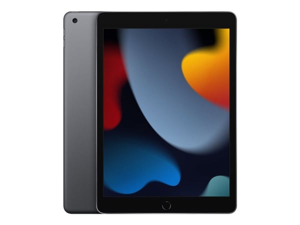 Apple 10.2-inch iPad Wi-Fi - 9. generasjon - tablet - 64 GB - 10.2" IPS (2160 x 1620) - romgrå