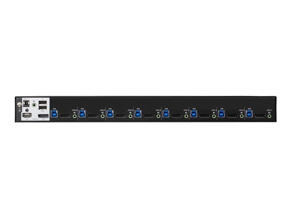 ATEN CS19208 - Omkopplare för tangentbord/video/mus/ljud/USB - 8 x KVM/ljud/USB - 1 lokal användare - skrivbordsmodell, rackmonterbar