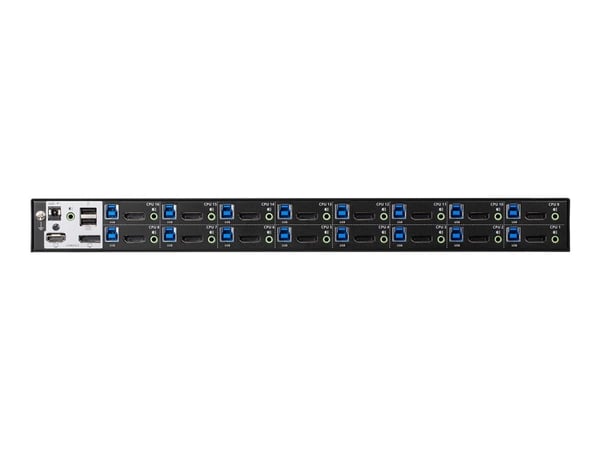ATEN CS19216 - KVM / lyd / USB-svitsj - 16 x KVM/lyd/USB - 1 lokalbruker - stasjonær, rackmonterbar