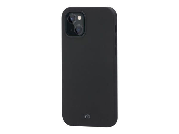 dbramante1928 Monaco - Baksidedeksel for mobiltelefon - MagSafe-samsvar - 100 % resirkulert plast - nattsvart - for Apple iPhone 13 mini