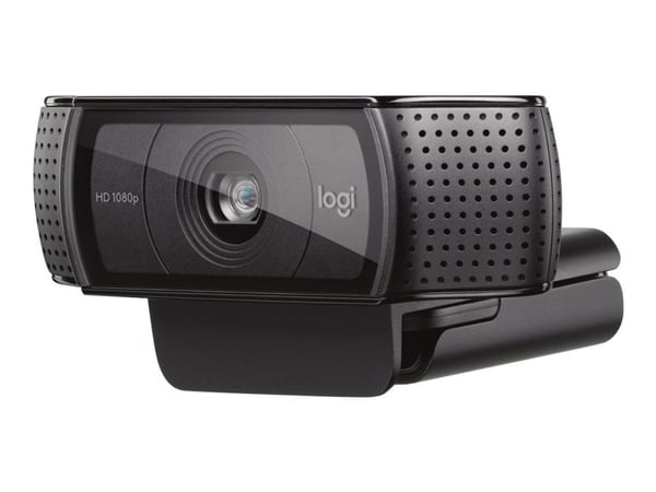 Logitech HD Pro Webcam C920 - Verkkokamera - väri - 1920 x 1080 - ääni - USB 2.0 - H.265