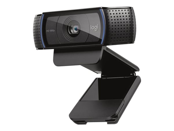 Logitech HD Pro Webcam C920 - Verkkokamera - väri - 1920 x 1080 - ääni - USB 2.0 - H.265