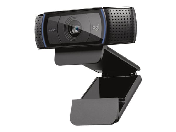 Logitech HD Pro Webcam C920 - Verkkokamera - väri - 1920 x 1080 - ääni - USB 2.0 - H.265