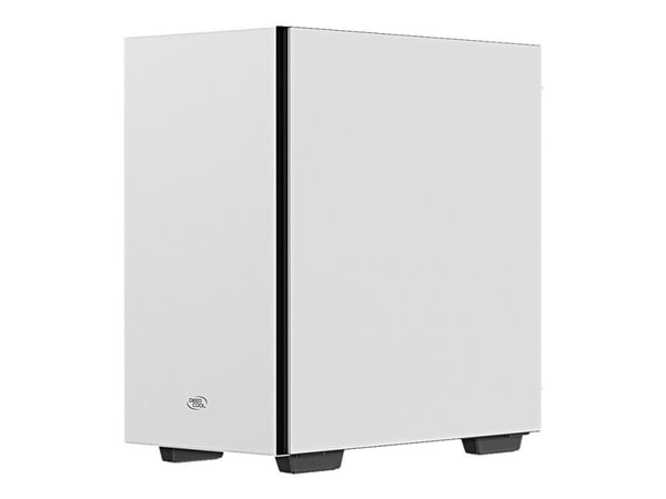 DeepCool MACUBE 110 WH, Midi Tower, PC, Valkoinen, mikro ATX, Mini-ITX, Akryylinitriilibutadieenistyreeni (ABS), SPCC, Karkaistu lasi, Pelaaminen