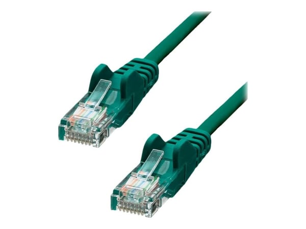 ProXtend - Koblingskabel - RJ-45 (hann) til RJ-45 (hann) - 7 m - UTP - CAT 5e - formstøpt, uten hindringer - grønn