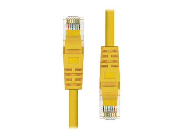 ProXtend - Koblingskabel - RJ-45 (hann) til RJ-45 (hann) - 5 m - UTP - CAT 5e - formstøpt, uten hindringer - gul