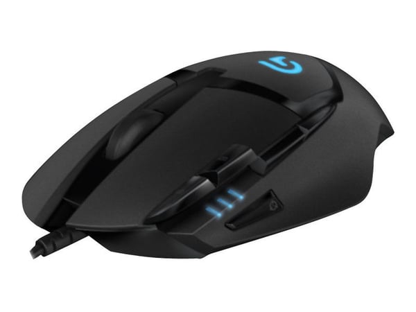 Logitech Hyperion Fury G402 - Mus - högerhänt - 8 knappar - kabelansluten - USB