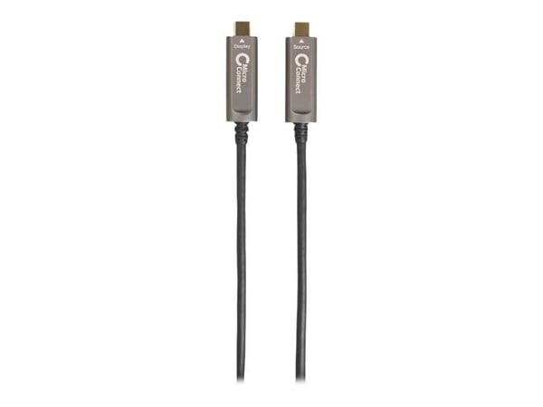 MicroConnect Premium - USB-kabel - 24 pin USB-C (hane) till 24 pin USB-C (hane) - USB 3.2 Gen 2 - 3 m - Active Optical Cable (AOC), 4K60Hz stöd - s...