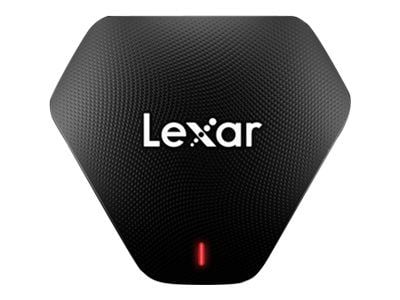 Lexar Professional - Kortläsare - 3-i-1 (CF 1, CF II, SD, microSD, SDHC UHS-I, SDXC UHS-I, microSDHC UHS-I, microSDXC UHS-I, SDHC UHS-II, SDHC UHS-...