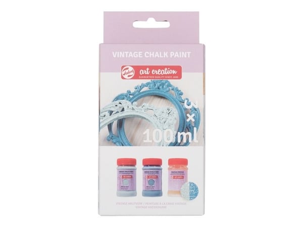 Talens Talens Art Creation Vintage Chalk set Blues | 2 x 100 ml + crackle medium