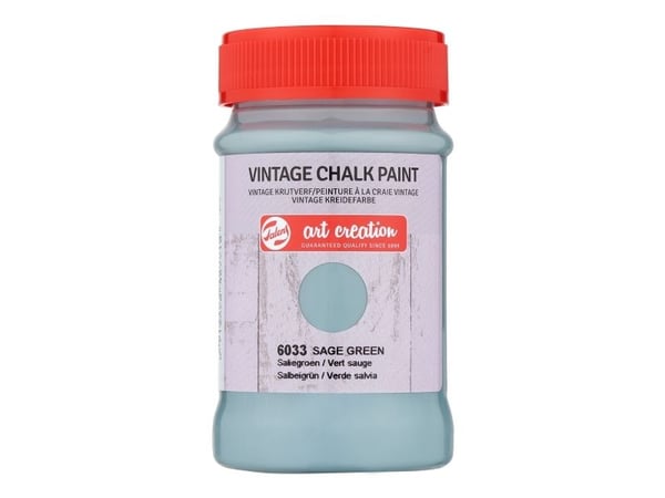 Talens Art Creation Vintage Chalk Jar 100 ml Sage Green 6033 Talens Art Creation Vintage Chalk Jar 100 ml Sage Green 6033