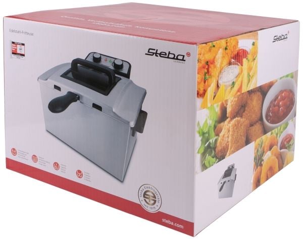 Steba DF 300 - Dypsteker - 5 liter - 3 kW - rustfritt stål