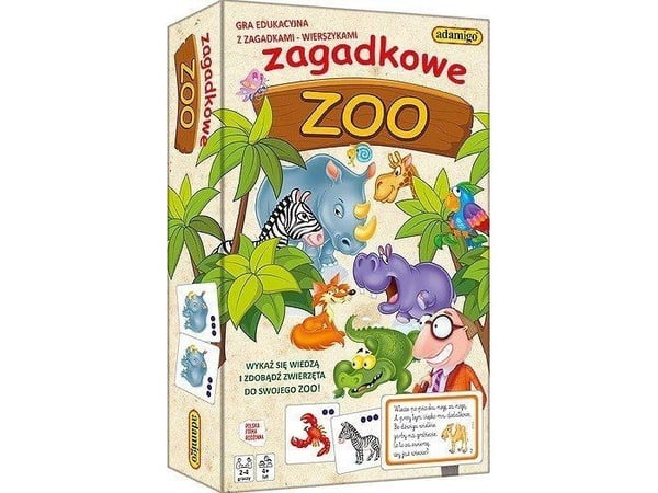 Adamigo Spill Mini Puzzle Zoo
