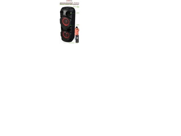 Rebeltec SoundBox 630 kannettava Bluetooth-stereokaiutin, musta, 70 W RMS