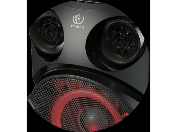Rebeltec SoundBox 630 kannettava Bluetooth-stereokaiutin, musta, 70 W RMS