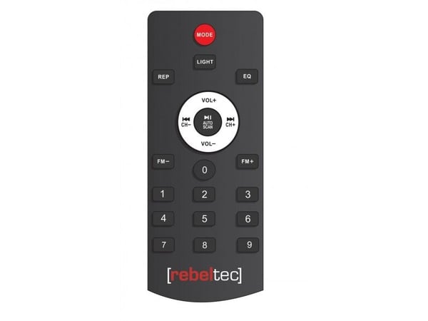 Rebeltec SoundBox 630 kannettava Bluetooth-stereokaiutin, musta, 70 W RMS