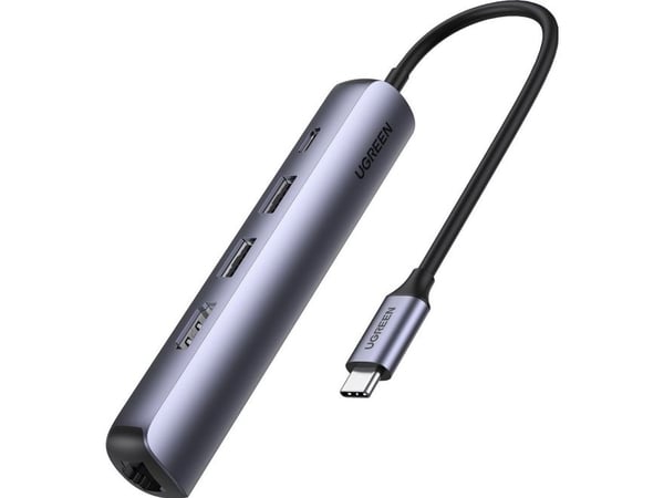 Ugreen - Dockningsstation - USB-C - HDMI - 1GbE