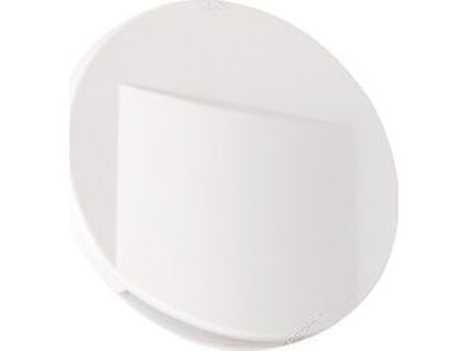 Innfelt trappe-/trinnlys Kanlux, LED 0,8W 4K 15lm D7,5 hvit