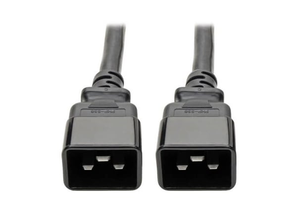 Tripp Lite PDUMH20HVAT, Målte, 1U, Horisontal, Metall, Sort, 10 AC-utganger