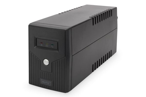 DIGITUS Professional DN-170063 - UPS - AC 230 V - 360 Watt - 600 VA - 7 At - USB - utgangskontakter: 2