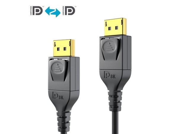 Purelink - DisplayPort-kabel - DisplayPort (M) til DisplayPort (M) - DisplayPort 1.4 - 1.0m - 8K-støtte - Svart (PI5010-010)