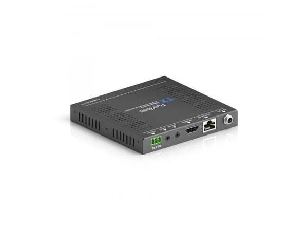 PureTools PT-HDBT-702-TX, 3840 x 2160 piksler, AV-sender, 70 m, Koblet med ledninger (ikke trådløs), Sort, HDCP